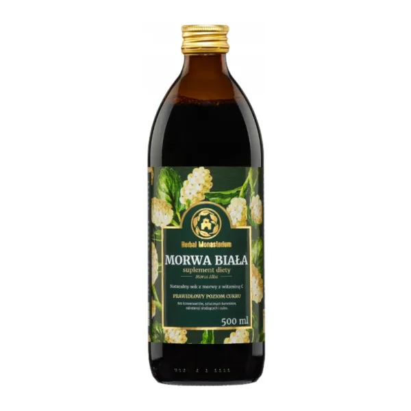 Morwa biała sok 500ml  Herbal  Monasterium