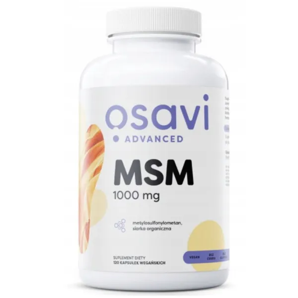 MSM 1000mg 60 kaps Osavi