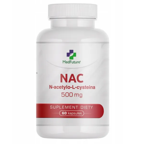 NAC 500 mg 60 kaps. MedFuture