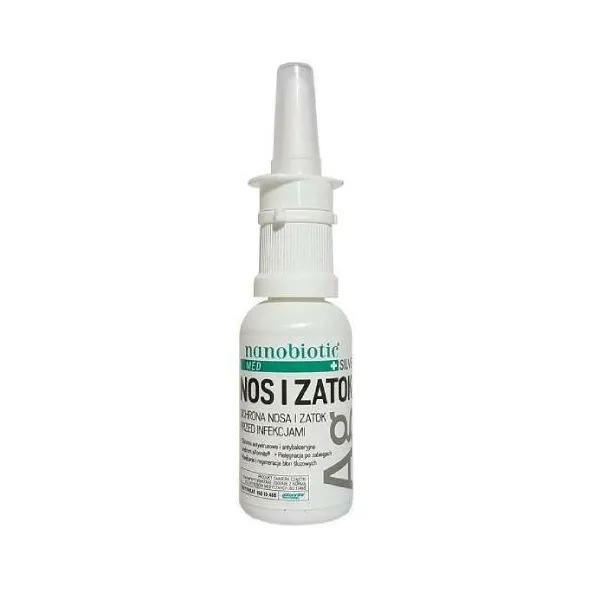 Nanobiotic silver med nos i zatoki 30 ml  Nano tech