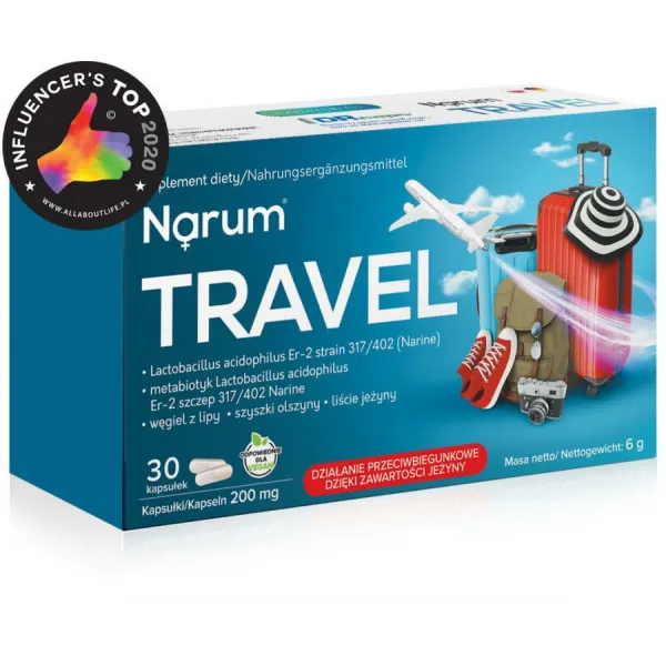 Narum Travel 200 mg x 30 kaps.