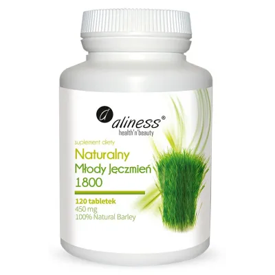 Naturalny Młody Jęczmień, 120 tab.  Aliness