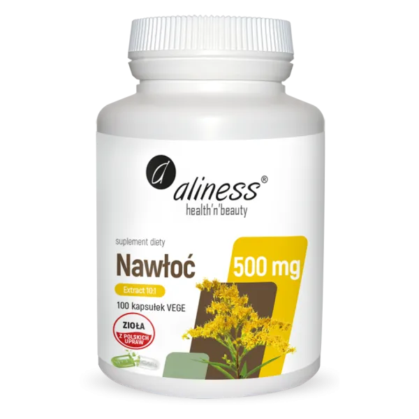 Nawłoć ekstrakt 10:1 500mg x 100caps  Aliness