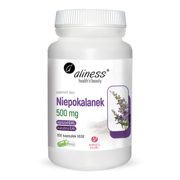Niepokalanek 500mg x 100 Vege caps.  Aliness