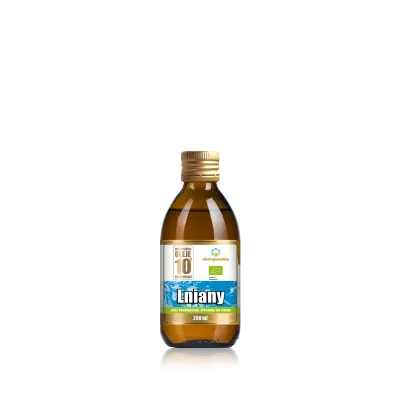 Olej lniany eko 250ml Złoto Polskie