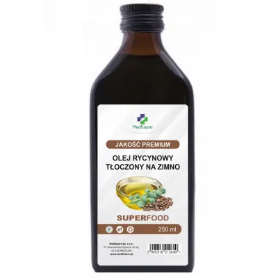 Olej rycynowy 250ml Medfuture