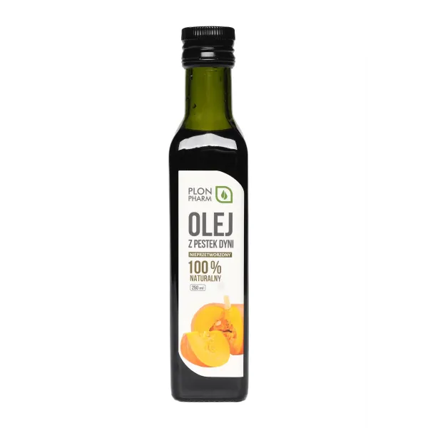 Olej z pestek dyni 250ml PlonPharm