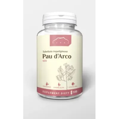 Pau D`ARCO 100 kapsułek x 600 mg Nanga