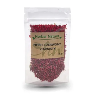 Pieprz czerwony ziarnisty 40 g Herbar
