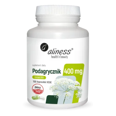 Podagrycznik eks 10:1 400mgx100caps.  Aliness