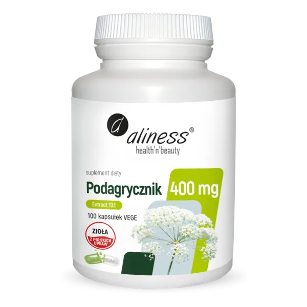 Podagrycznik eks 10:1 400mgx100caps.  Aliness