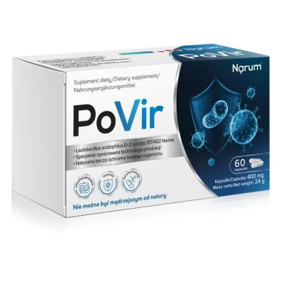 PoVir 400mg 60 kaps Narum