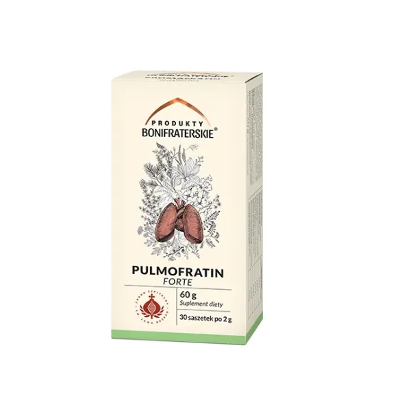 Pulmofratin Forte 30 x 2g Produkty  Bonifraterskie