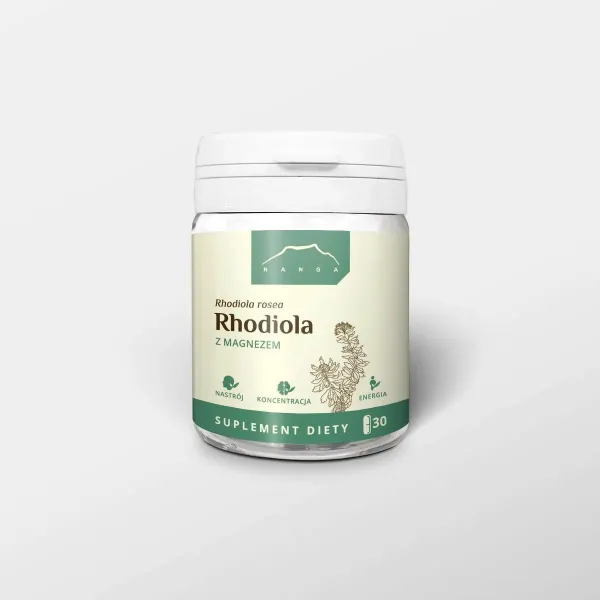Rhodiola z magnezem 30 kapsułek x 700mg  Nanga