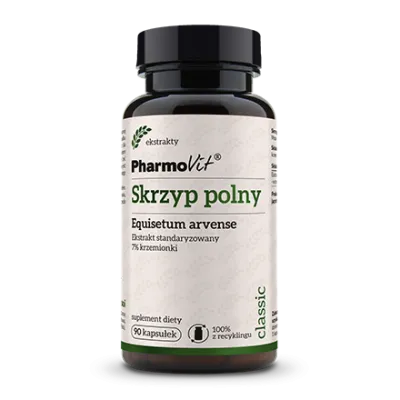 Skrzyp polny 7% krzemionki 90 kaps.  Pharmovit