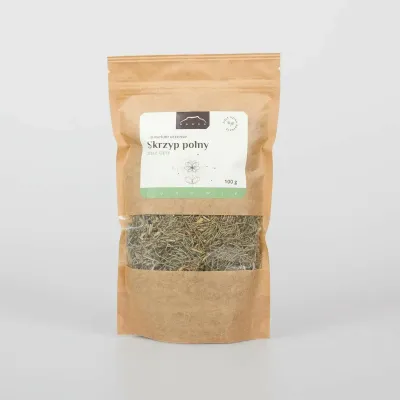 Skrzyp polny ziele cięte dziko rosnace 100g Nanga