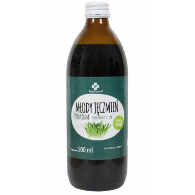 Sok Młody Jęczmień Premium 500 ml   MedFuture