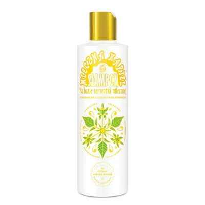 Szampon na bazie serwatki z uczepem  280ml bez sls, parabenów