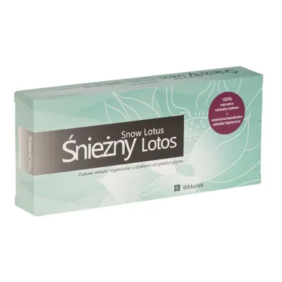 Śieżny Lotos-ziołowe wkładki higiniczke  o działaniu antybakteryjnym 6 wkładek