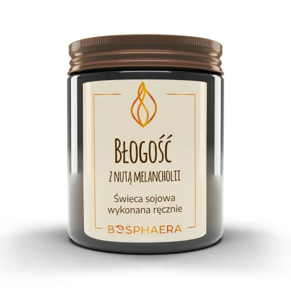 Świeca sojowa Błogość z nutą melancholii  190g Bosphaera