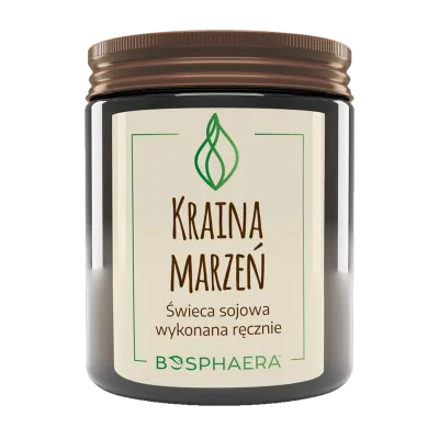 Świeca sojowa Kraina Marzeń 190g  Bosphaera