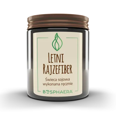 Świeca sojowa Letni Rajzefiber 190g  Bosphaera