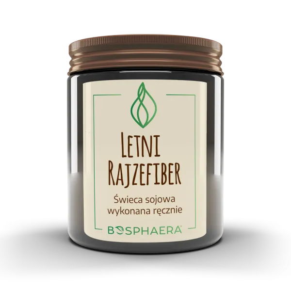 Świeca sojowa Letni Rajzefiber 190g  Bosphaera