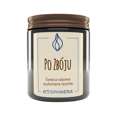 Świeca sojowa Po Zbóju 190g Bosphaera