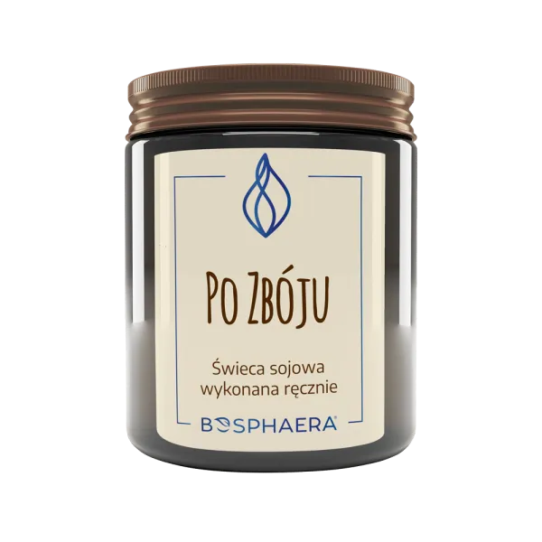 Świeca sojowa Po Zbóju 190g Bosphaera