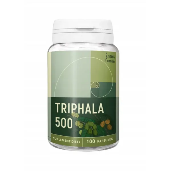 Triphala 100 kapsułek x 500 mg Nanga