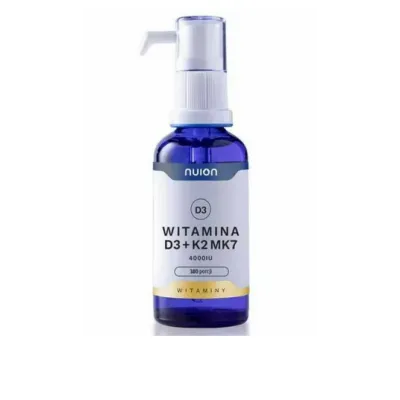 Witamina D3 K2MK7 50ml 4000IU Nuion
