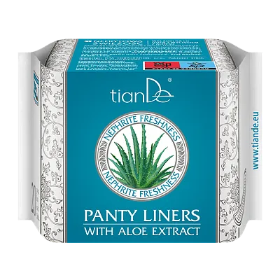 Wkładki higieniczne aloes "Nefrytowa  świeżość" 20 szt. Tiande