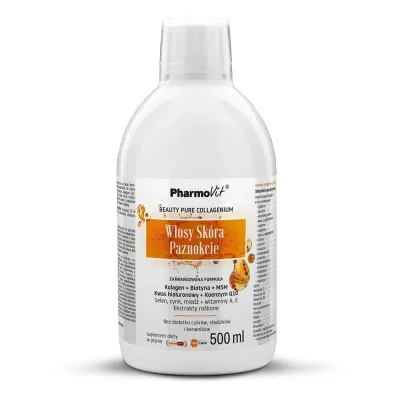 Włosy, Skóra, Paznokcie 500 ml Pharmovit  w płynie