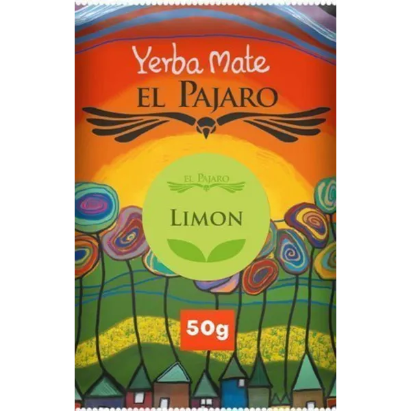Yerba Mate El Pajaro Limon 50g