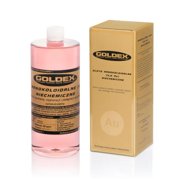 Złoto Nanokoloidalne 1000 ml