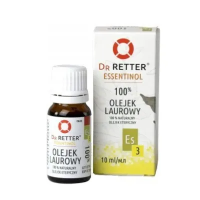 Olejek laurowy 100% naturalny 10ml Dr Retter Olejek laurowy 100% naturalny 10ml Dr Retter