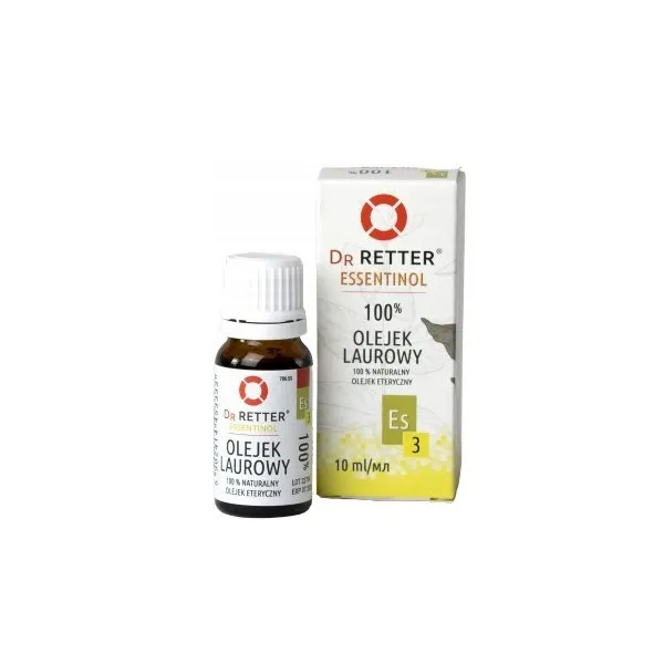 Olejek laurowy 100% naturalny 10ml Dr Retter