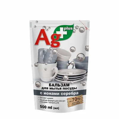Balsam do naczyń z jonami srebra 500 ml zapas Elfa