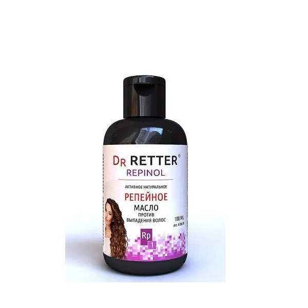 Olej do włosów łopianowy Repinol nr 1 Dr Retter 100 ml