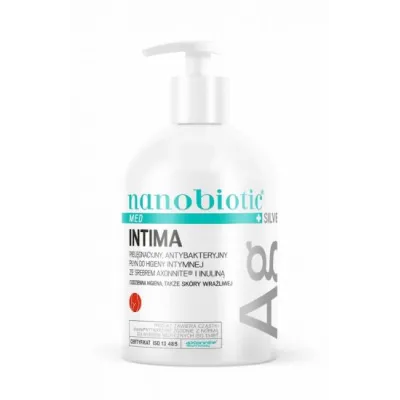 Intima płyd do higieny ze srebrem 500ml Nanobiotic Intima płyd do higieny ze srebrem 500ml Nanobiotic