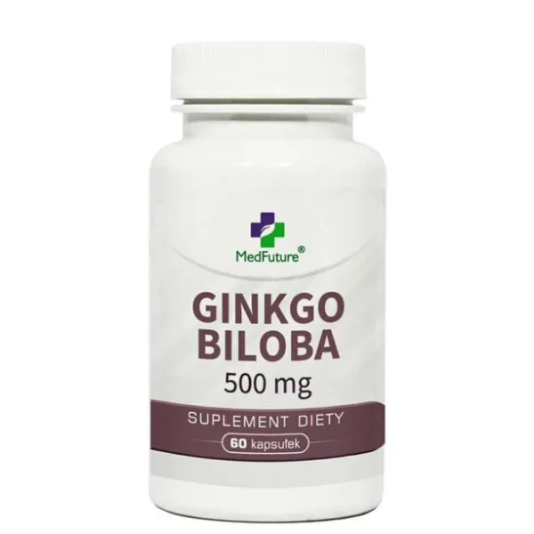 Ginkgo Biloba 500mg 60kaps. MedFuture