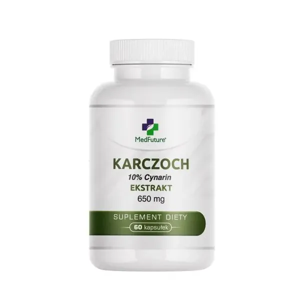 Karczoch Ekstrakt 650mg 60kaps. MedFuture