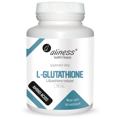 L-Glutathione reduced 500 mg x 100 Vege Caps Aliness