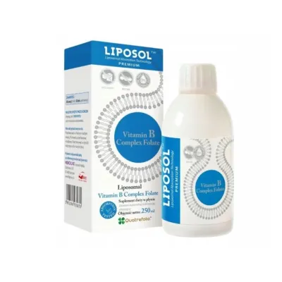 Liposol B Complex Folate 100%TM - 250 ml Aliness