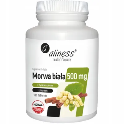 Morwa biała 500mg Aliness Morwa biała 500mg Aliness
