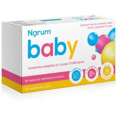 NARUM BABY probiotyk 150mg 30kaps Narine
