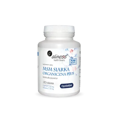 Siarka Organiczna 180 Vege tab .Aliness