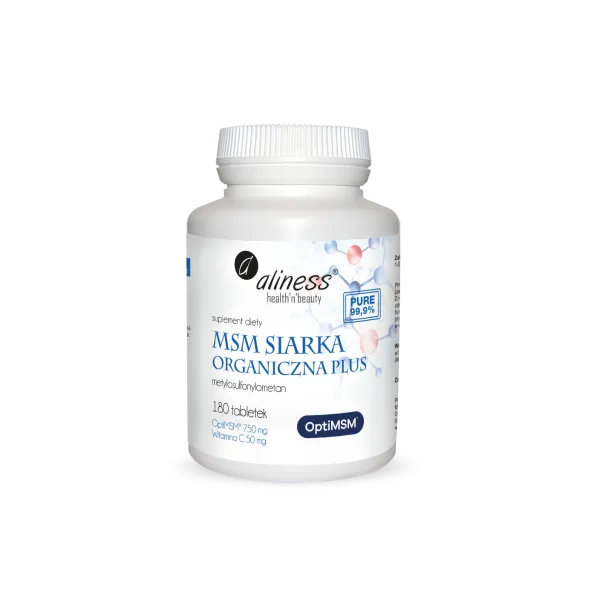 Siarka Organiczna 180 Vege tab .Aliness