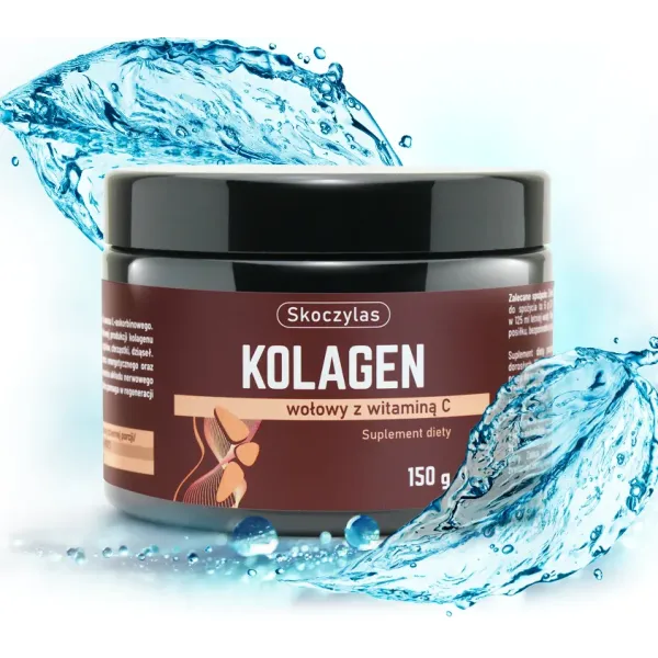 Kolagen wołowy z witaminą C 150g Skoczylas
