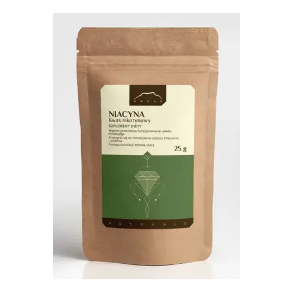 Kwas nikotynowy ( niacyna ) 25g Nanga